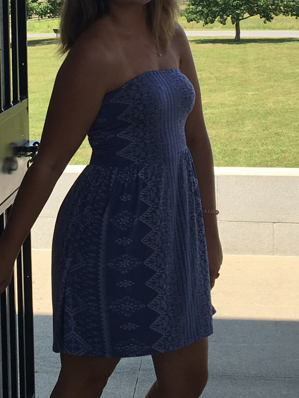 Strapless Summer Dress-Small - Picture 4 of 4